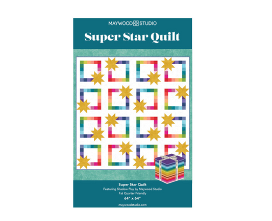 FREE PATTERN - Super Star Quilt by Maywood Studio