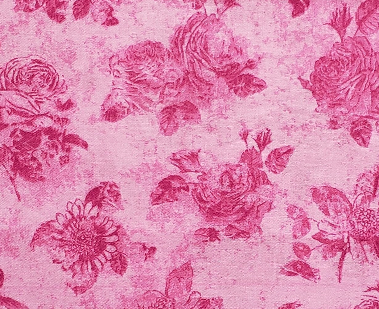 Dusty Pink Dark Cotton Modal Fabric by the Yard