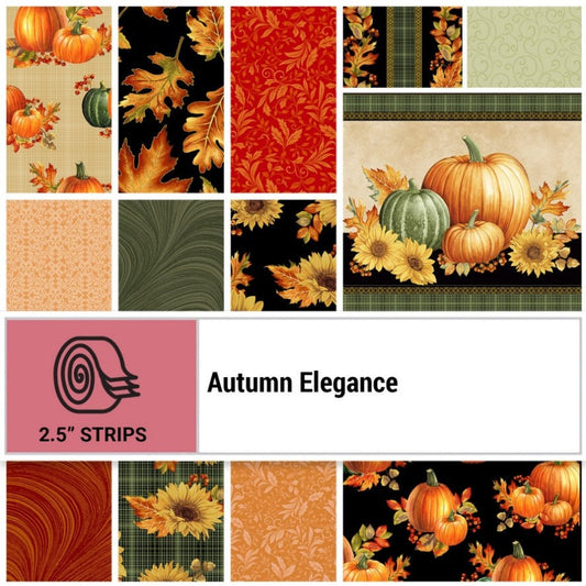 Autumn Elegance Strip Set - Benartex