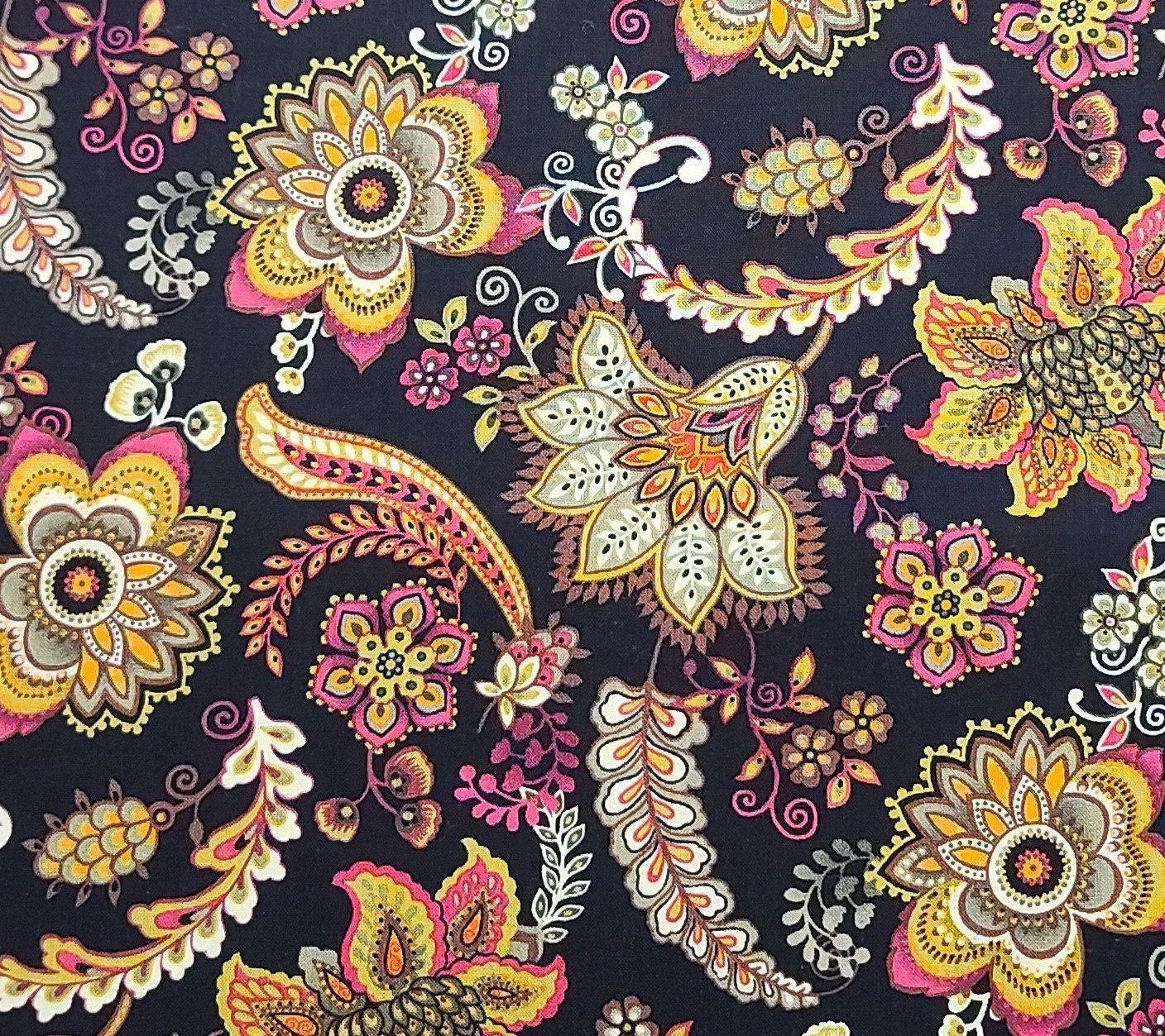 Legacy Studio Cotton Fabric-Scroll Batik