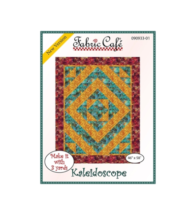 Fabric Cafe - 3-Yard Quilt Pattern - Kaleidoscope