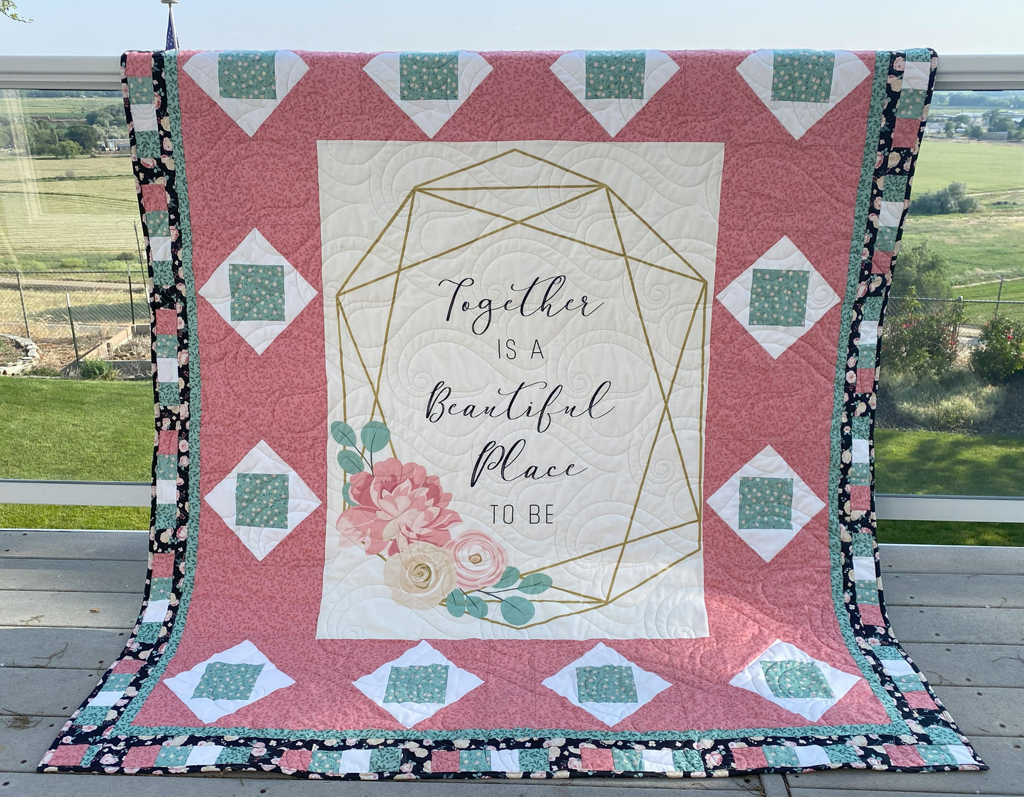 Pattern - Tx2 Panel Quilt - At First Sight