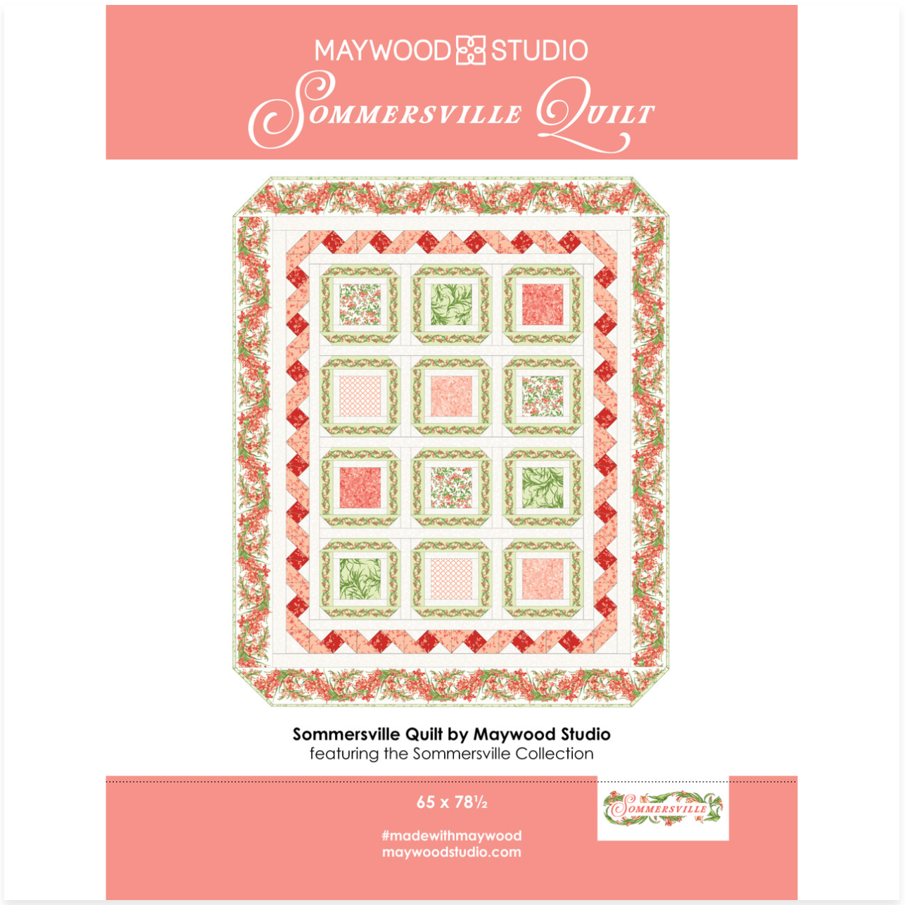 FREE PATTERN - Sommersville by Maywood Studio