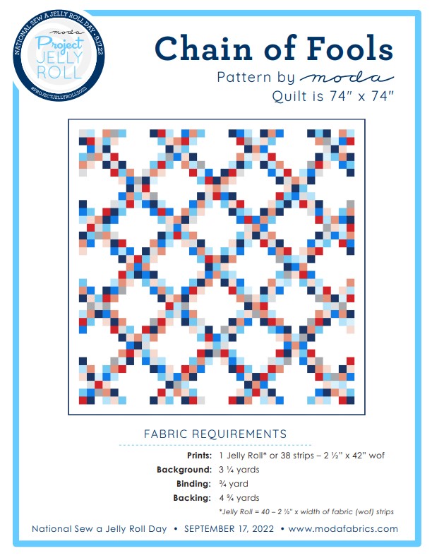 FREE PATTERN - Chain of Fools by Moda