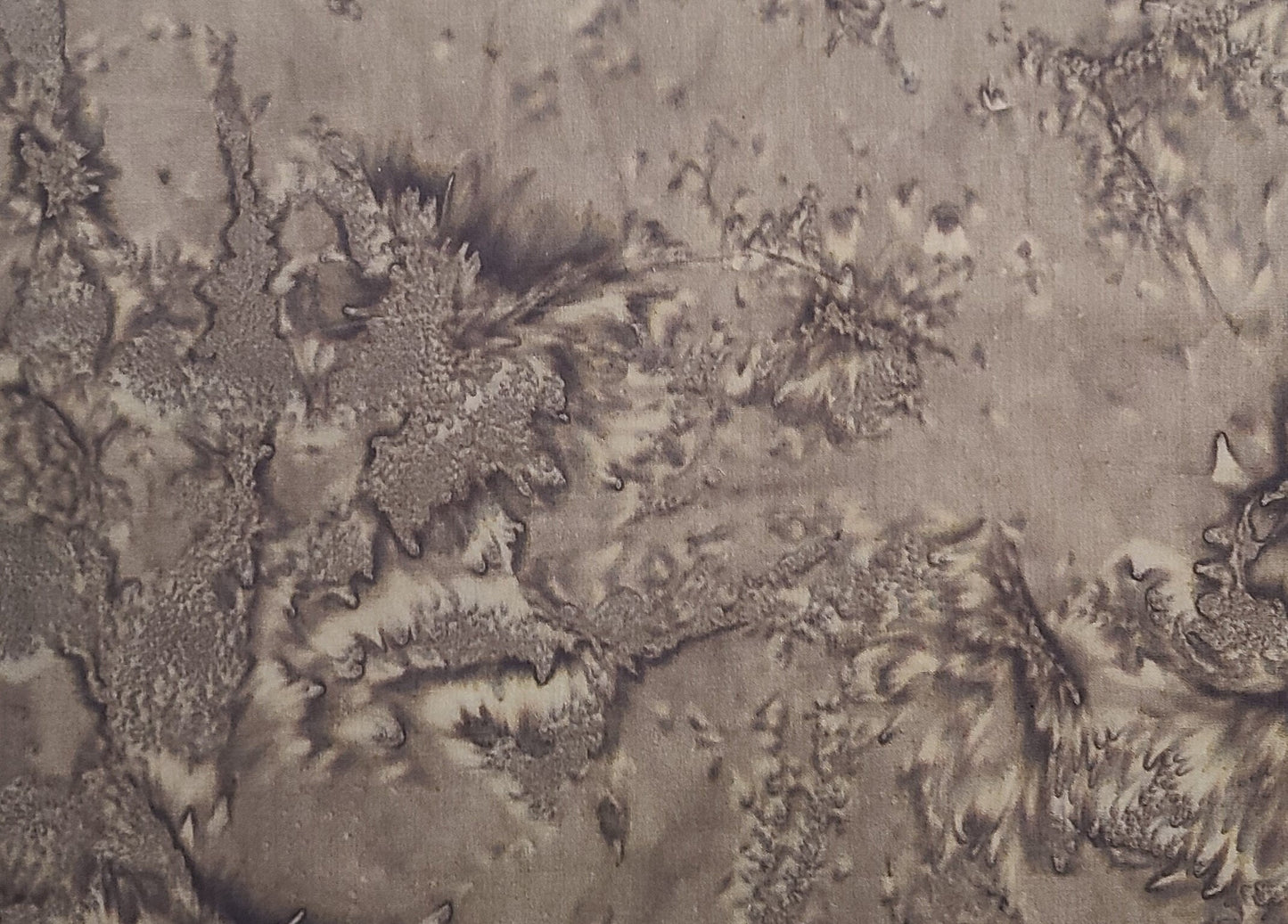 BATIK - Dark Brown Tonal Patterned Fabric