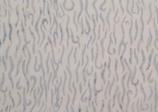 BATIK - Cream Tonal Fabric / Gray Tjap