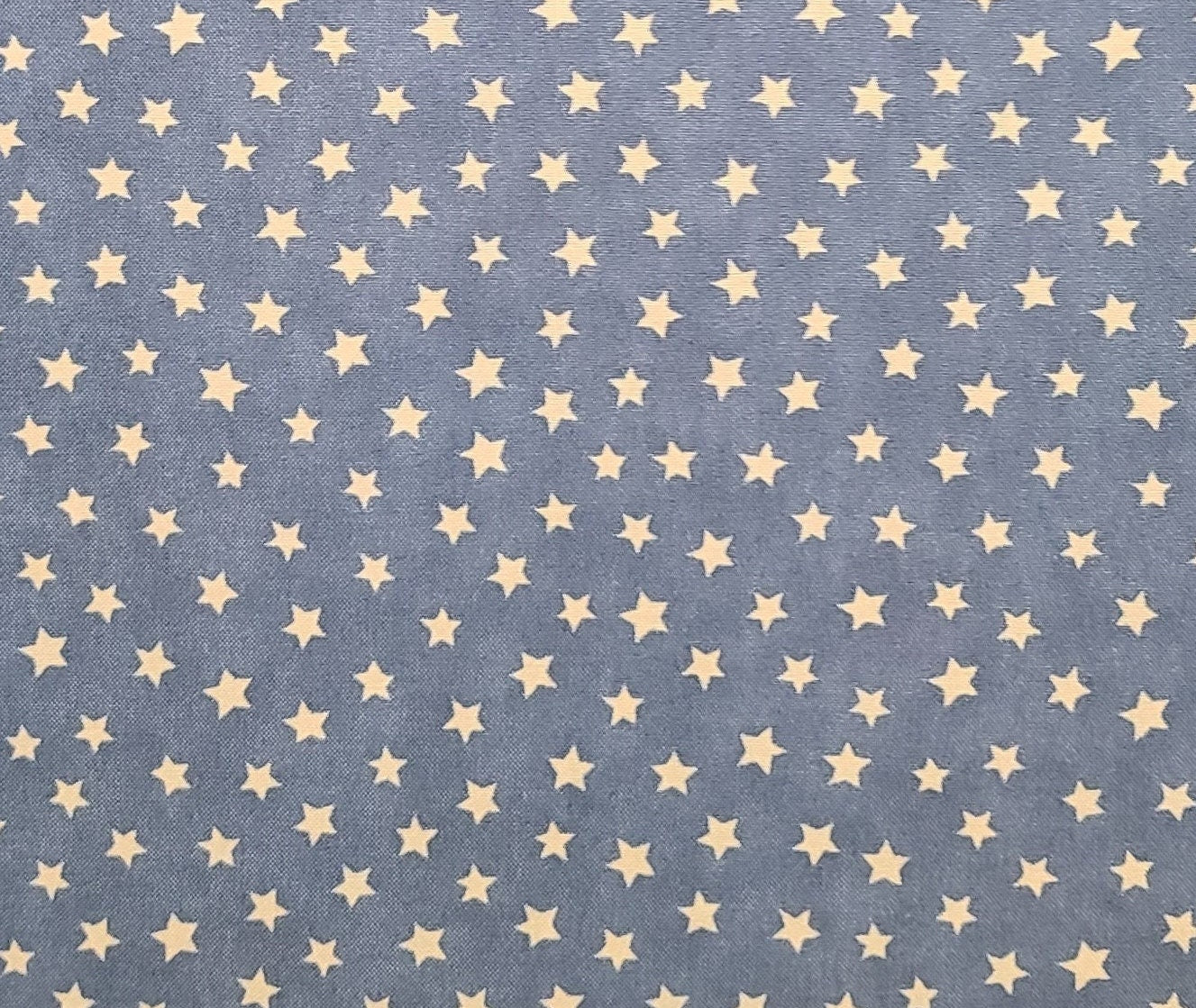 Bannock & Patek for Moda - Country Blue Tonal Fabric / Tan Star Print
