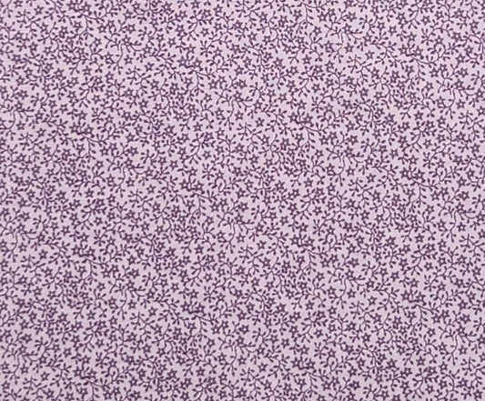 Concord Fabrics Inc Designed by the Kesslers - Lavender Fabric / Purple Tiny Flower Print