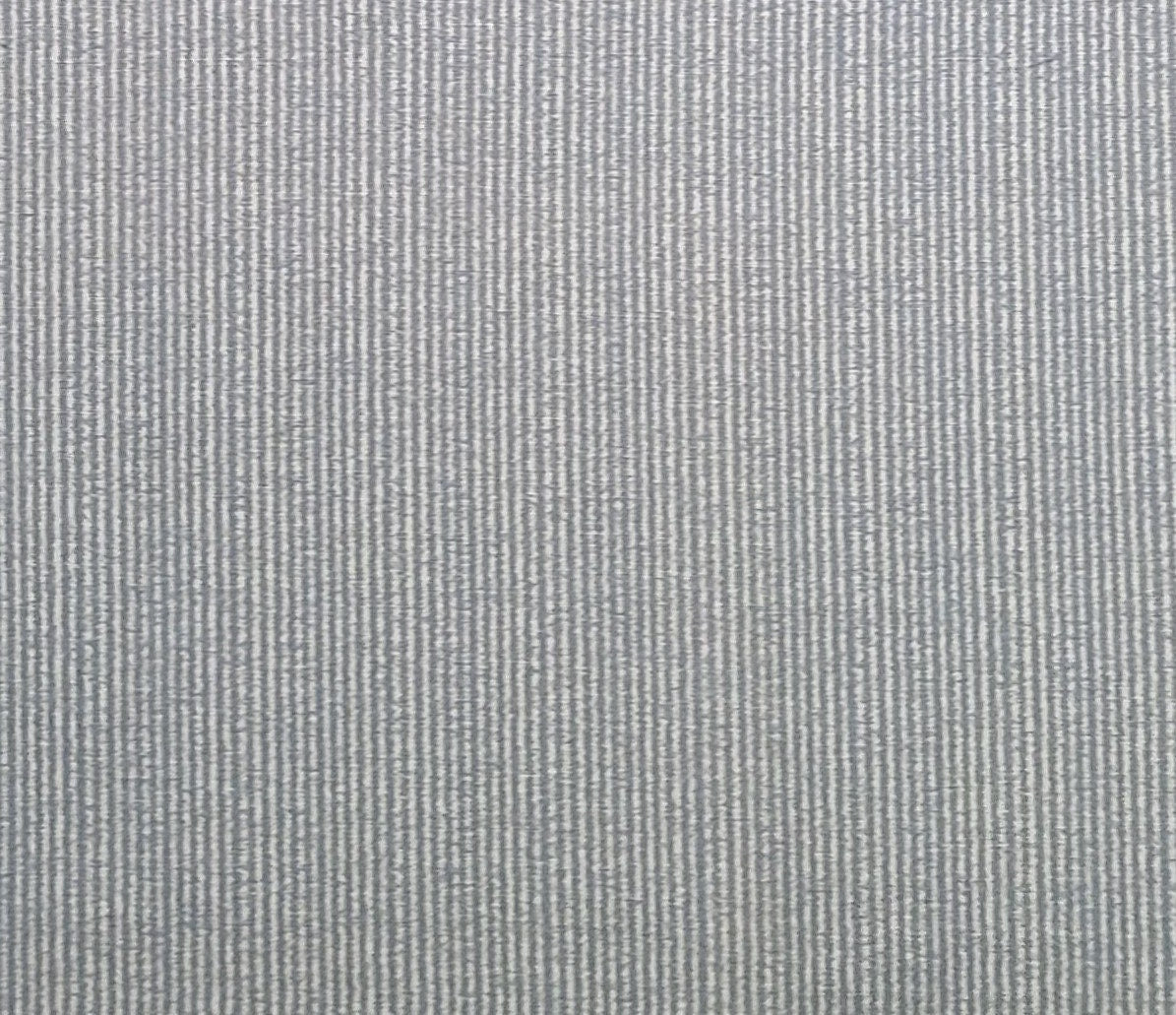 Mumms the Word by Debbie Mumm for SSI - Light Denim Blue and Cream Vertical Stripe (Parallel to Selvage) Fabric