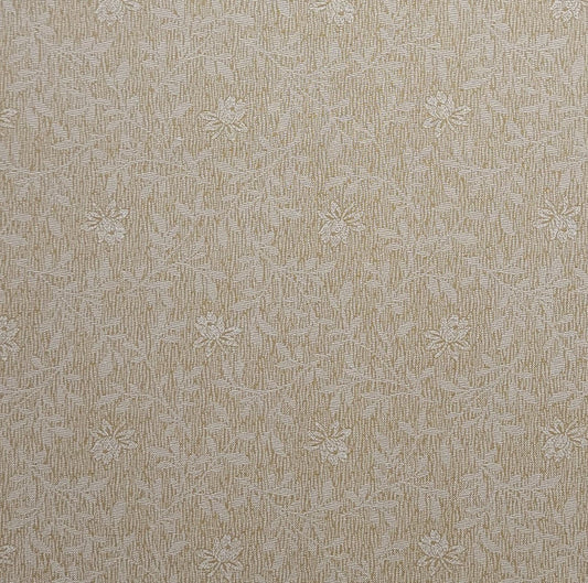 Cottagewood Prints by Thimbleberries for RJR Fashion Fabrics - Gold Tonal Victorian Style Floral Print Fabric