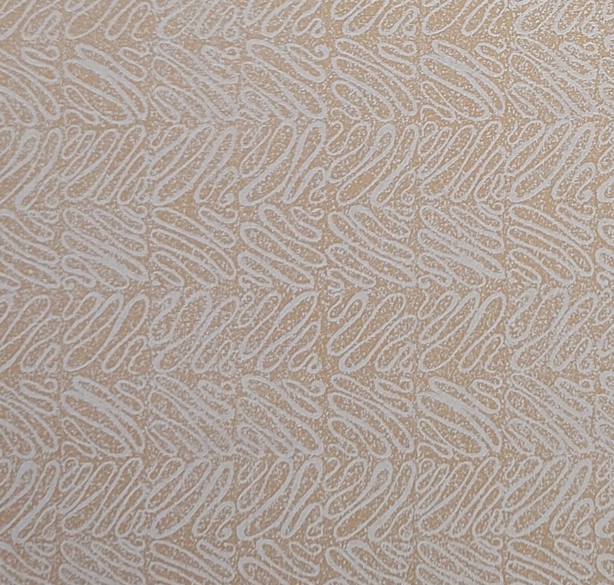 EOB - Coral Fabric / Soft Coral Ribbon Block Print