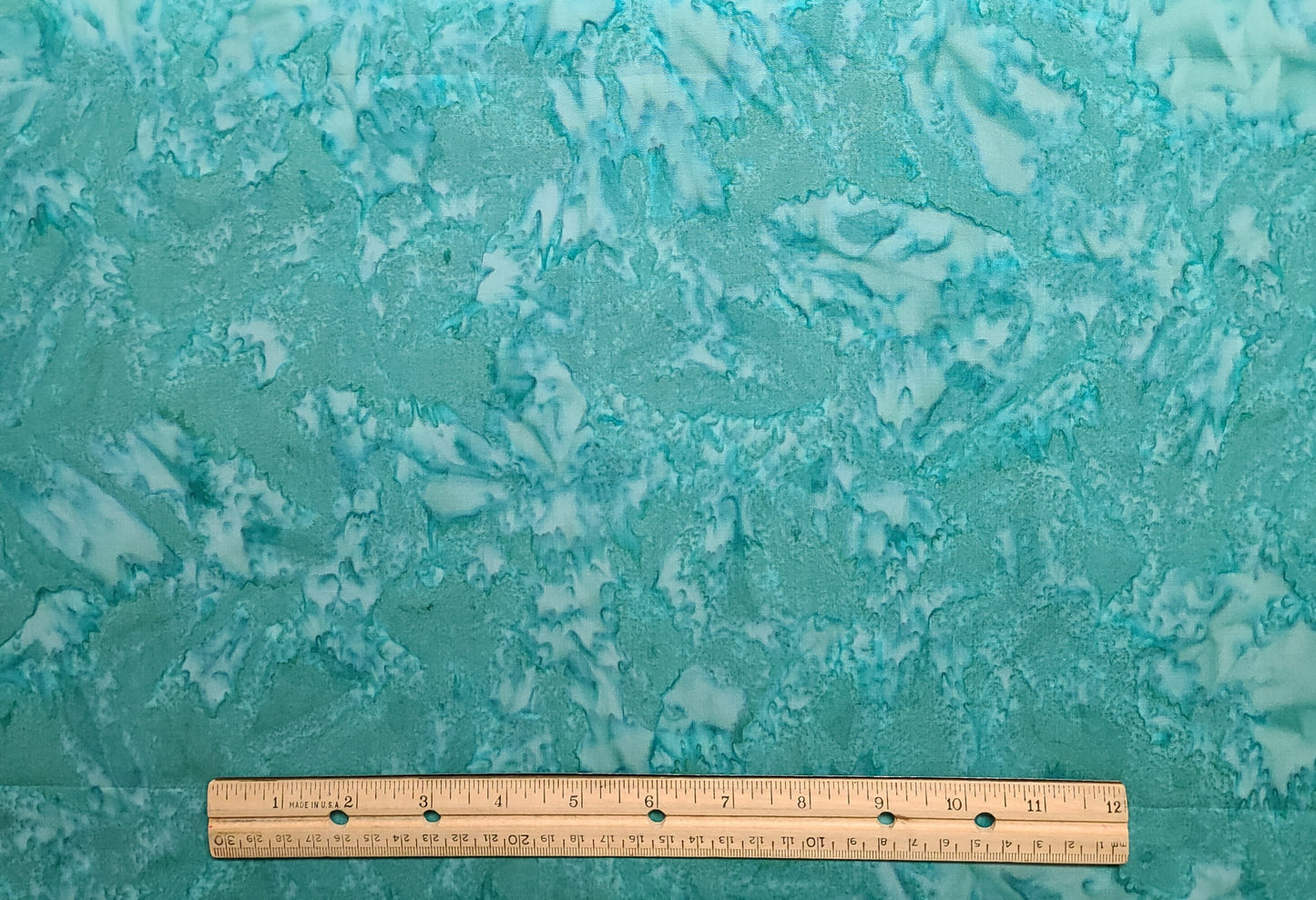 BATIK - Turquoise Tonal Patterned Fabric