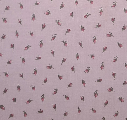 EOB - Wamsutta OTC - Lavender Fabric / Tossed Rosebud Print