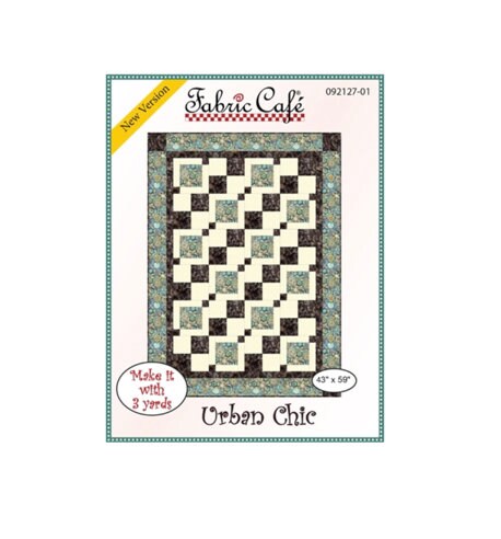 Fabric Cafe - 3-Yard Quilt Pattern - Urban Chic