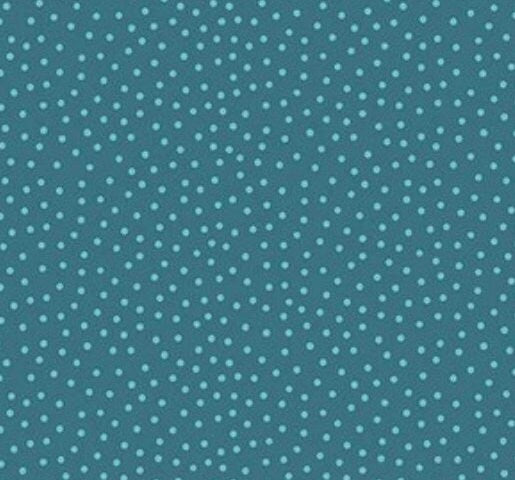 Riley Blake Designs Pattern C14796 Gone Glamping by Lori Whitlock 2024 - Dots Blue - Blue Dot Print Fabric