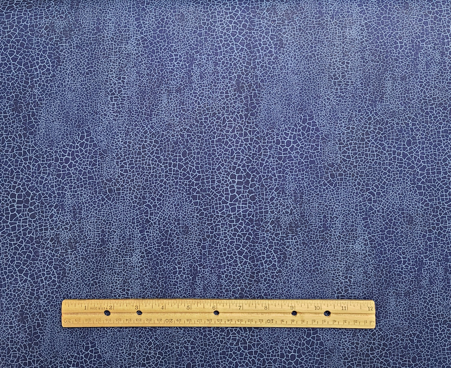 Keepsake Calico JoAnn Fabrics - Dark Royal Blue Crackle Fabric