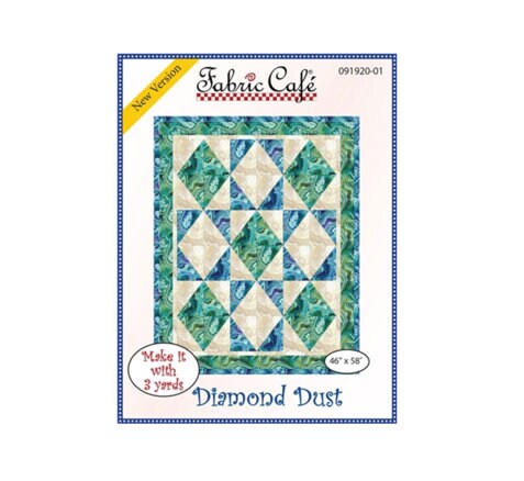 Fabric Cafe - 3-Yard Quilt Pattern - Diamond Dust