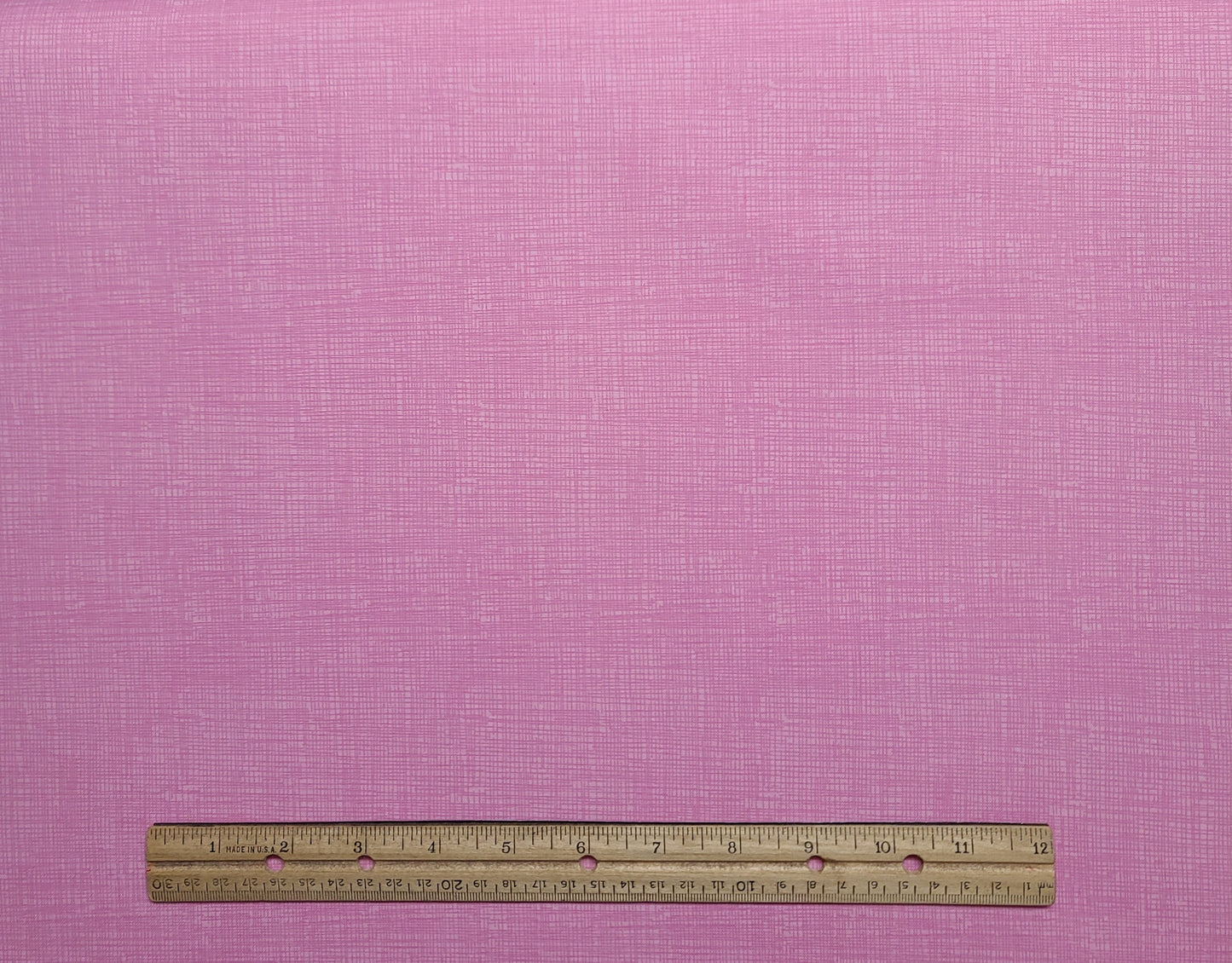 Timeless Treasures Fabrics Patt#FUN-C8224 - Bubble Gum Pink Crosshatch Print Blender Fabric