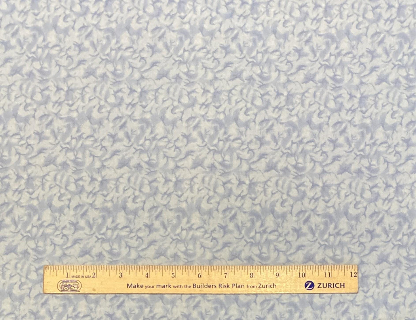 Heaven on Earth #2764 Ro Gregg - Quest for a Cure Northcott - Blue Tone-on-Tone Fabric - 20" x 35" (No Selvage)