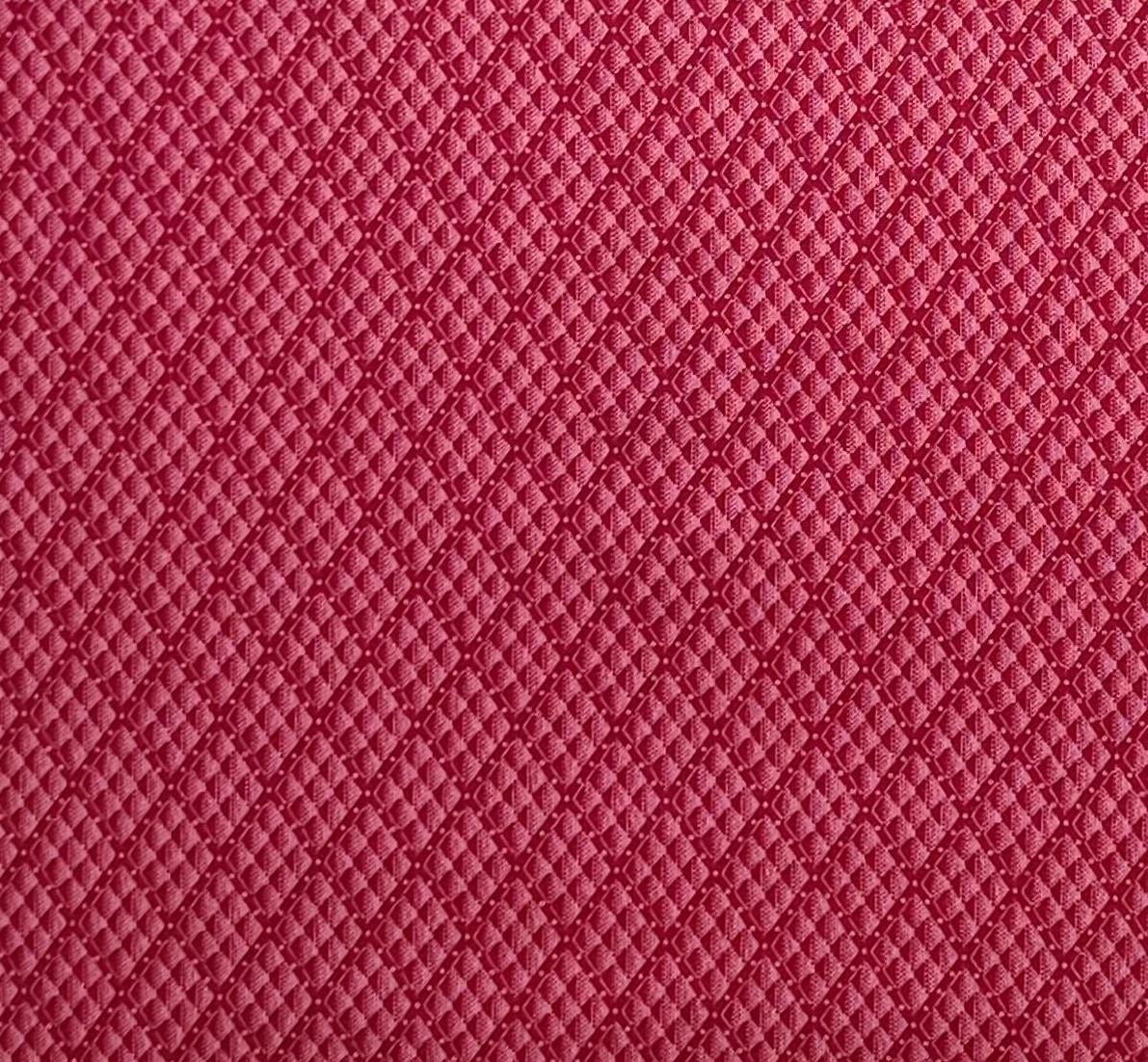 Joan Kessler for Concord Fabrics Inc - Burgundy and Pink Tonal Diamond Print Fabric. . .