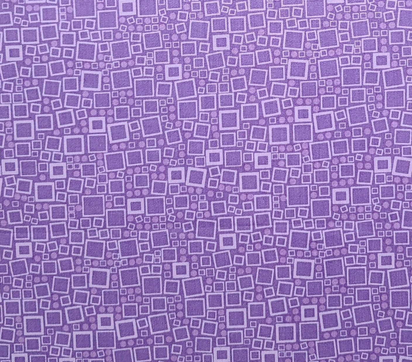 EOB - Poppy Panache by Ann Lauer of Grizzly Gulch Gallery Benartex - Light Purple, Lavender, Orchid Geometric Print Fabric