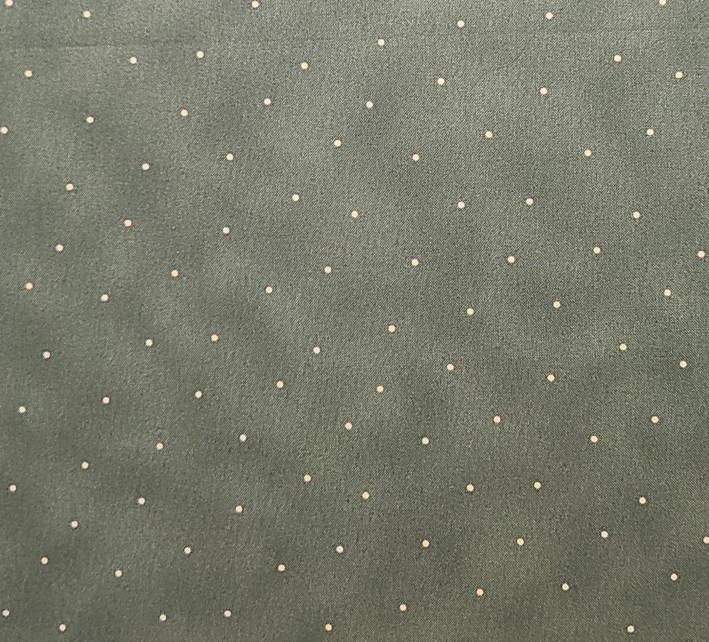 569 Simpatico by Maywood Studio - Dark Green Fabric / Cream Dot