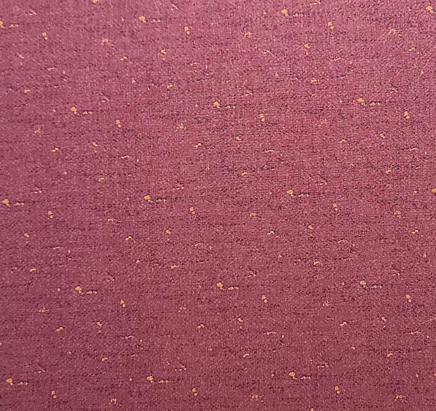 Moda by Holly Taylor - Dark Red, Black, Gold Tonal Fabric