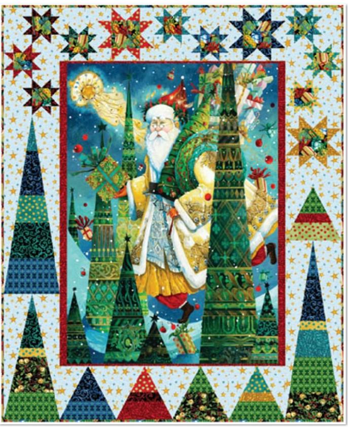 Spirit of Christmas Hope Quilt Kit - Pattern designed by Cyndi McChesney