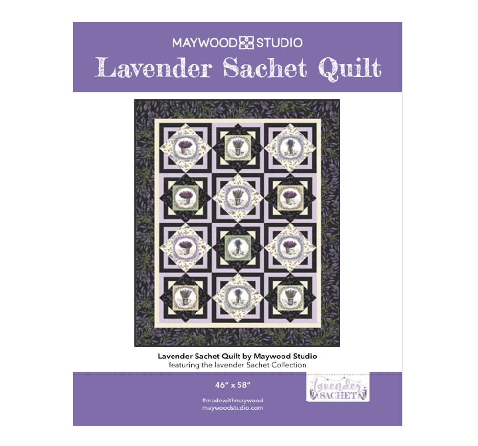 Lavender Sachet Quilt Kit - Maywood Studio