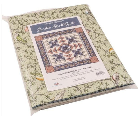 Garden Stroll Quilt Kit - Maywood Studio.