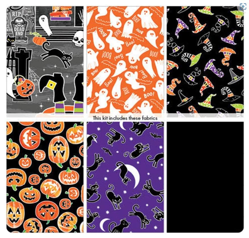 Spookyville Quilt Kit - Lisa Swenson Ruble / Benartex