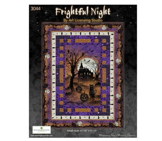 Frightful Night Quilt Kit - Art Licensing Studio / Wilmington Prints