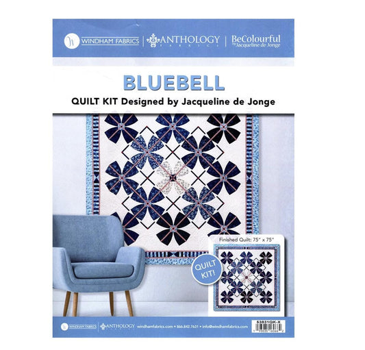 Bluebell Quilt Kit Designed by Jacqueline de Jonge