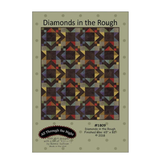 Diamonds in the Rough - All Through the Night Flannel / Bonnie Sullivan.