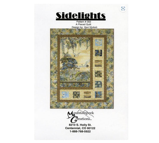 Sidelights Quilt Kit - Mountainpeek Creations / Kari Nichols (Halloween Colorway)