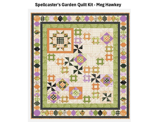 Spellcaster's Garden Quilt Kit - Meg Hawkey