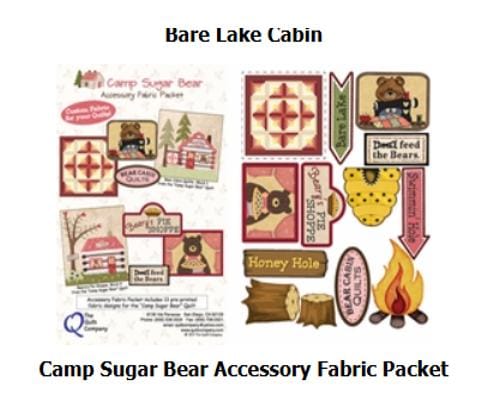 Camp Sugar Bear 6 Month Block of the Month - FABRIC KIT - The Quilt Company / Maywood Studio