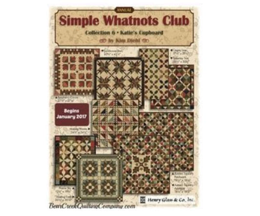 Abiding Faith Mini Quilt - Kim Diehl / Simple Whatnots Club Collection 6