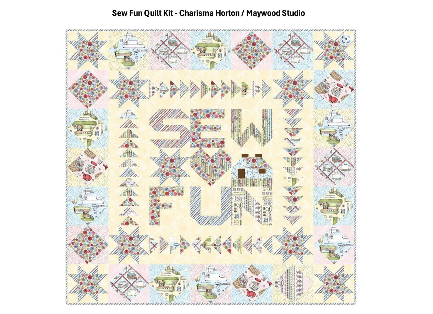 Sew Fun Quilt Kit - Charisma Horton / Maywood Studio