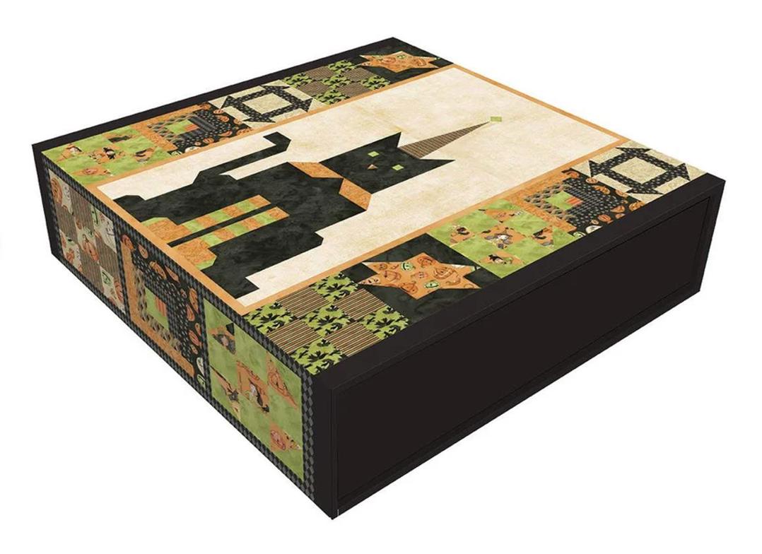 A Purrfect Halloween Boxed Quilt Kit - RBD Designers