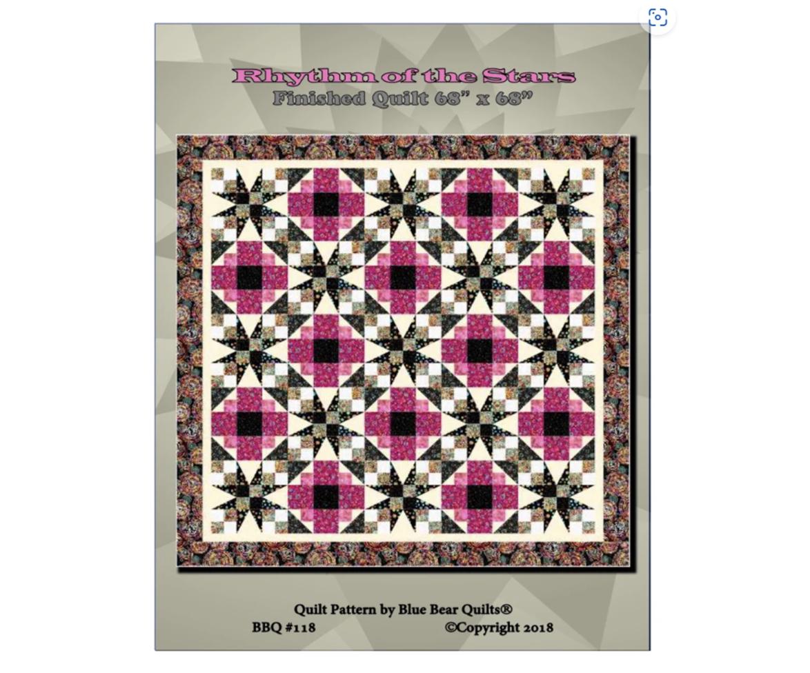 Rhythm of the Stars Quilt Kit - Blue Bear Quilts / 2018.