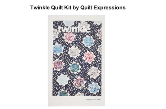 Twinkle Quilt Kit by Quilt Expressions.