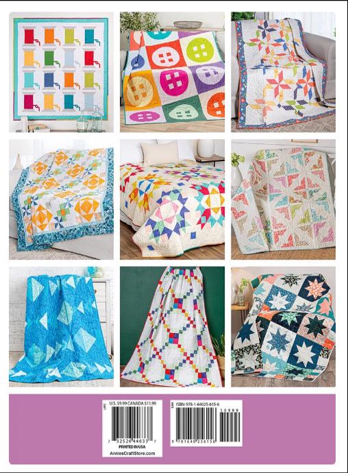 Annie's Quilting Fun Fat Quarter Quilts for Spring Pattern Book