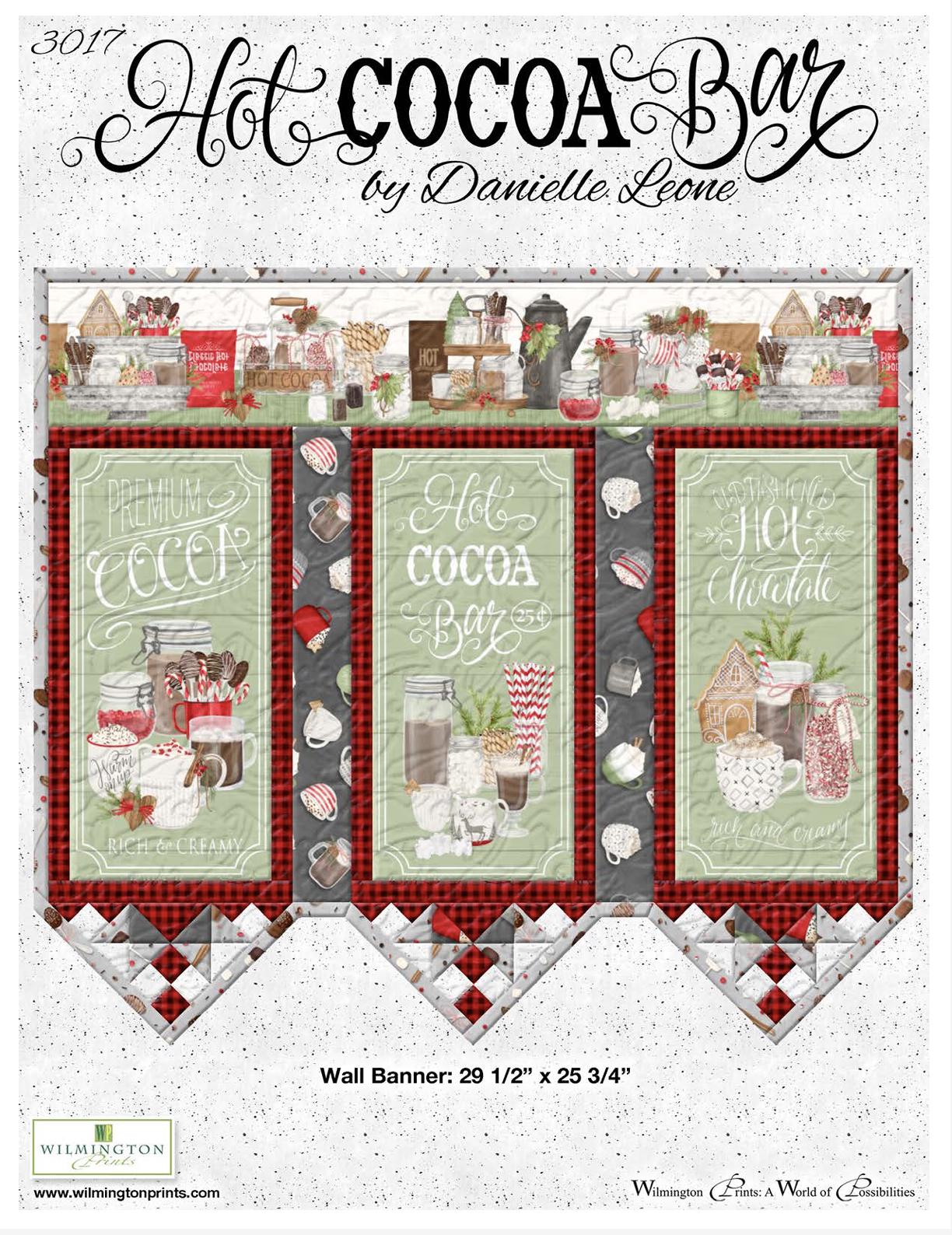 Hot Cocoa Bar Table Topper Quilt by Danielle Leone