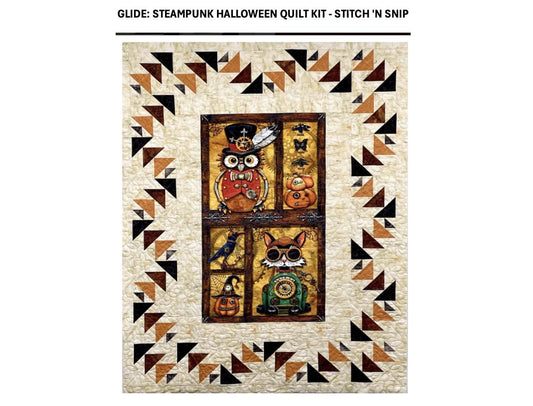 Glide: Steampunk Halloween Quilt Kit - Stitch n' Snip