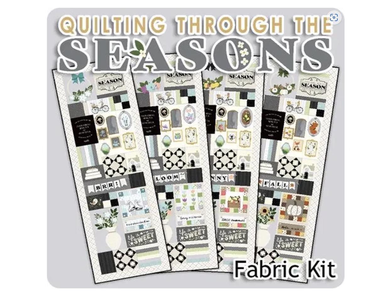 Quilting Through the Seasons Ladder Quilt Fabric Kit - Kimberbell