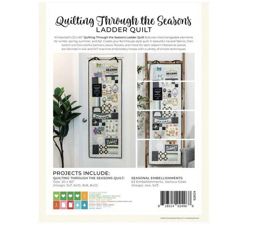 Quilting Through the Seasons Ladder Quilt Fabric Kit - Kimberbell