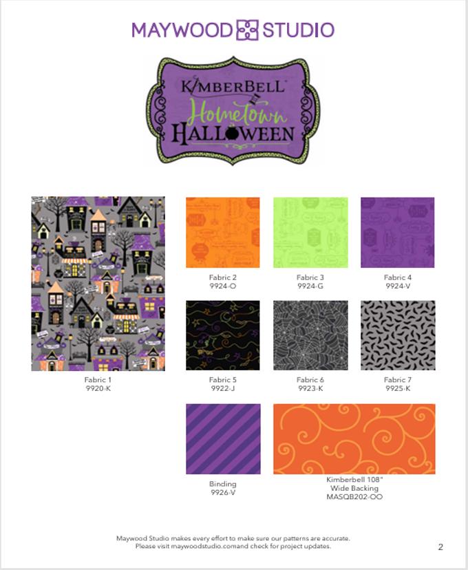 Town Square Quilt Kit - Maywood Studio