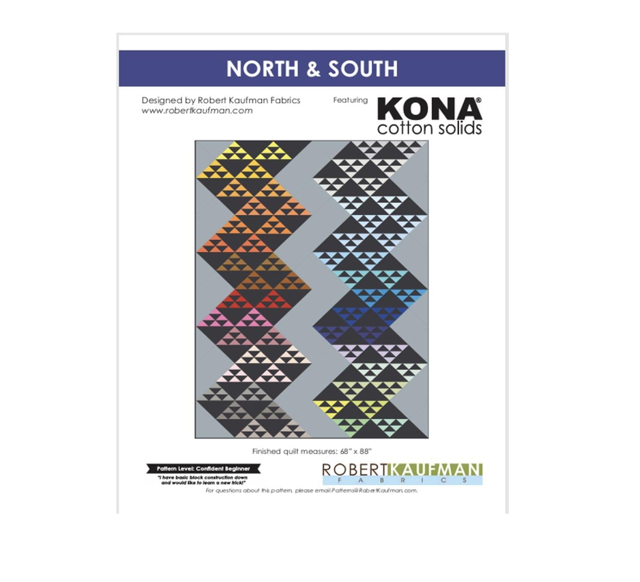 North & South Quilt Kit - Robert Kaufman Fabrics