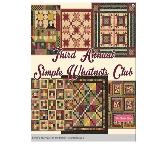 Plain Folk Mini Quilt Kit - Kim Diehl / Simple Whatnots Club Collection 3